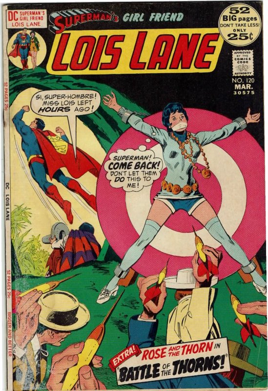 Superman's Girlfriend Lois Lane #120 VG