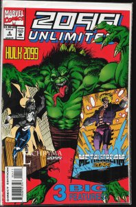 2099 Unlimited #4 (1994) Hulk 2099