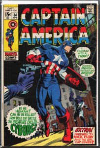 Captain America #124 (1970) Captain America