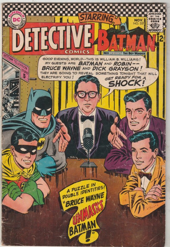 Detective Comics #366 (1967) Mid-Grade Batman’s final hours! Elongated Man VG/FN