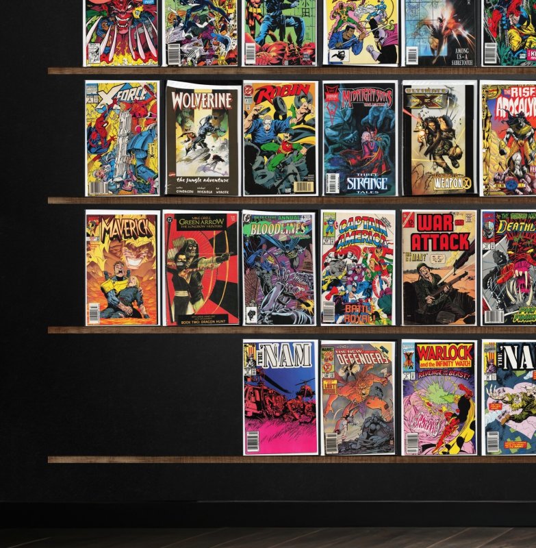 Huge Lot 150+ Comics with Star Trek, Deathlok, War, Darkhawk, The 'Nam &...