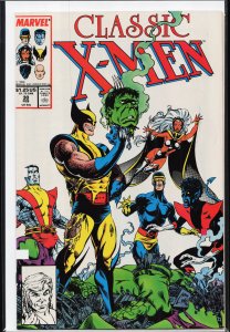Classic X-Men #30 (1989) X-Men