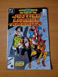 Justice League of America #258 Direct Market Edition ~ NEAR MINT NM ~ 1987 DC