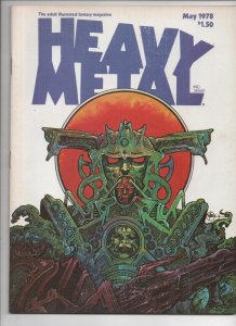 HEAVY METAL #14, NM-, May 1977 1978, Moebius Morrow Nino, more in store