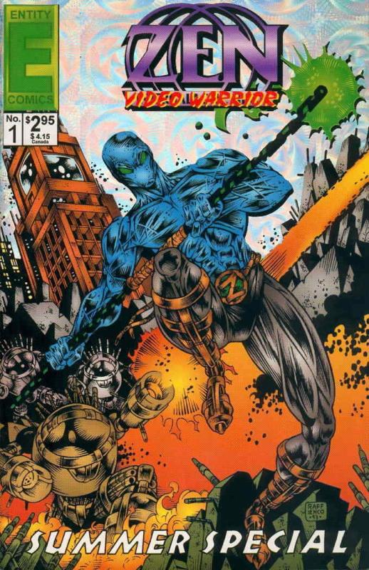 Zen Intergalactic Ninja Summer Special: Video Warrior #1 VF/NM; Entity | save on