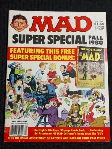 1980 Fall MAD SUPER SPECIAL Magazine #32 FN- 5.5 with #8 Comic Insert
