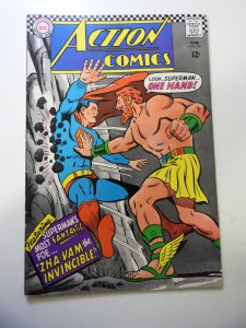 Action Comics #351 (1967) VG+ Condition moisture stain bc