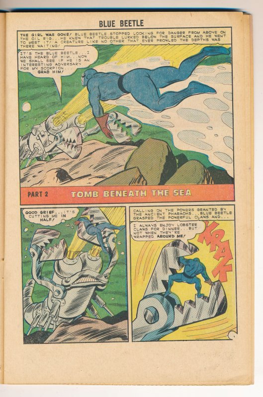 Blue Beetle (1965 Charlton) #50-54 VG/FN Complete series