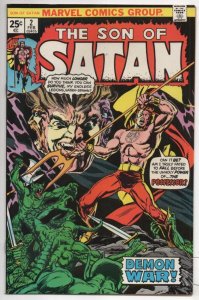 SON of SATAN #2, NM-, Possession, Devil, Hell, 1975 1976