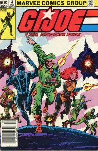 Marvel G.I. Joe: A Real American Hero #4 (1982) G/VG 3.0 Comic Book