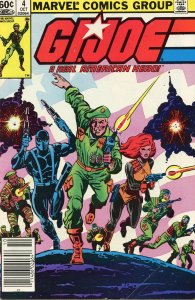 Marvel G.I. Joe: A Real American Hero #4 (1982) G/VG 3.0 Comic Book
