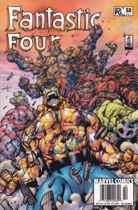 Fantastic Four (Vol. 3) #58 (Newsstand) VF ; Marvel | 487 Adam Warren