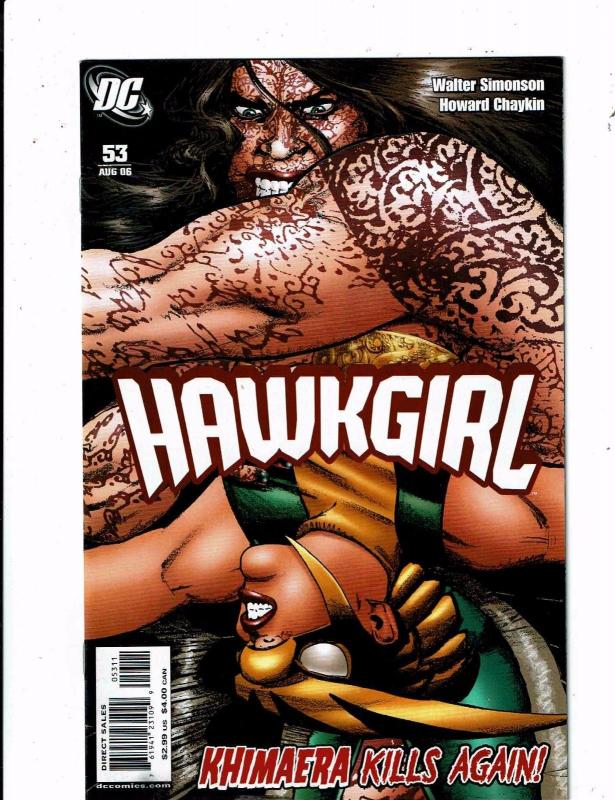 10 Hawkgirl DC Comic Books # 49 50 51 52 53 54 55 56 57 58 Hawkman Batman J212