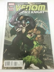 Venom Comic 4 Space Knight CoverA First Print 2016 Robbie Thompson Olivetti NW63