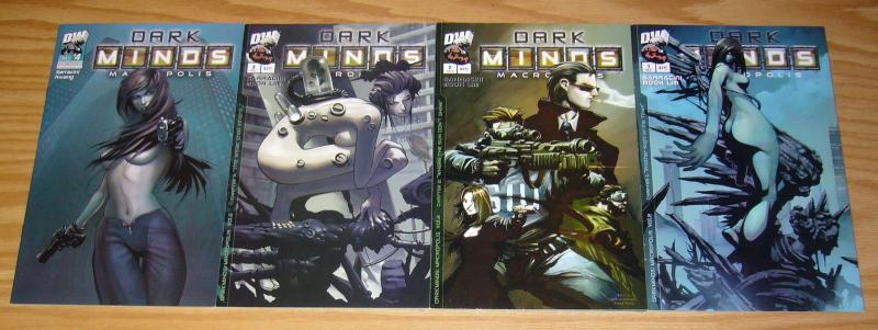 DarkMinds: Macropolis vol. 2 #1-4 VF/NM complete series - pat lee - dreamwave 3