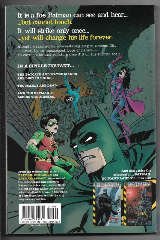 Batman Cataclysm (1999) TPB VF 3rd Printing