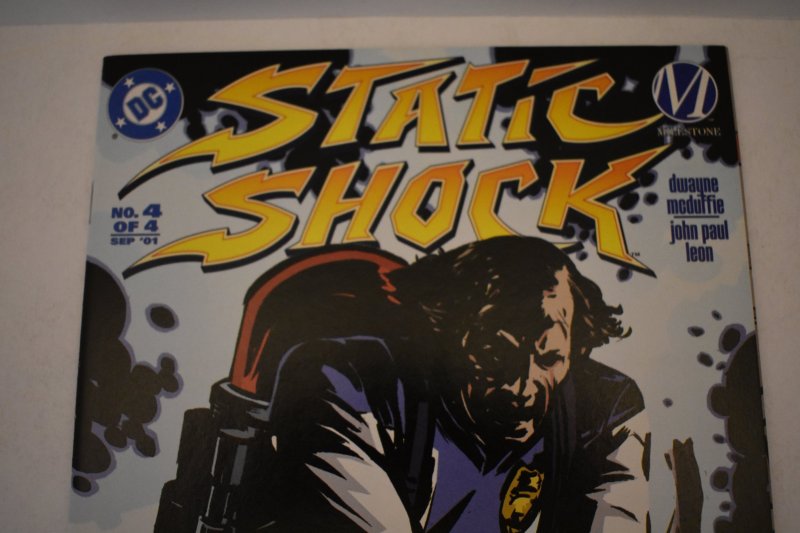 Static Shock: Rebirth of the Cool #4 (2001) NM 9.4 Comic Book