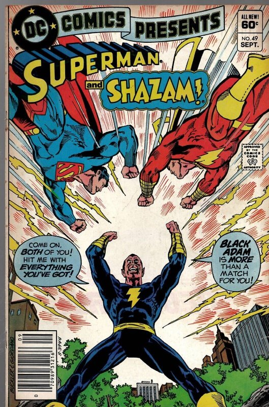 DC Comics Presents #49 VINTAGE 1982 Superman Shazam 2nd Black Adam