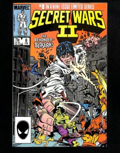 Secret Wars II #8 1st Black Costume!