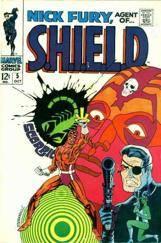 Nick Fury, Agent of SHIELD (1st series) #5 VG; Marvel | low grade comic - save o