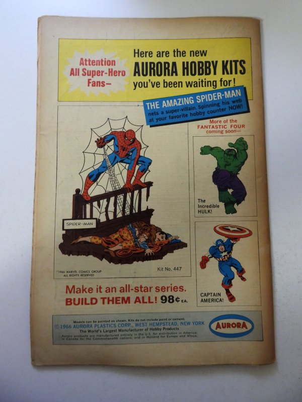 Fantastic Four #58 (1967) VG- Condition