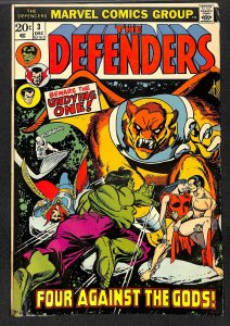 Defenders #3 GD/VG 3.0 Marvel Comics