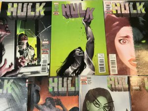 HULK#1-11 VF/NM LOT SHE-HULK 2016 MARVEL COMICS