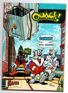 Quack #3 - furry/anthropomorphic - Dave Sim - underground - StarReach -1977- FN