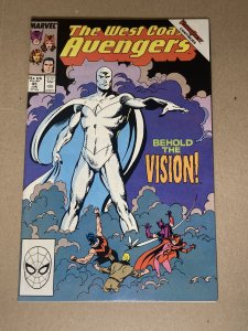 West Coast Avengers #45 (1989) VF+ 1st Colorless Vision