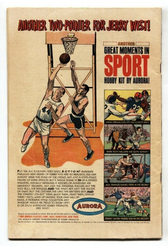 THOR #128 VG/FN 1966-MARVEL-HERCULES-JACK KIRBY 