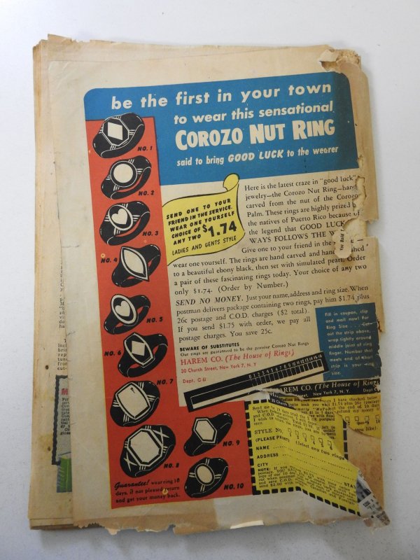 Prize Comics #46 (1944) FR Condition see description