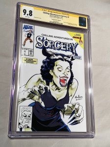 Archie Chilling Adventures In Sorcery Lethal Protector WhiteError 10Made CGC 9.8