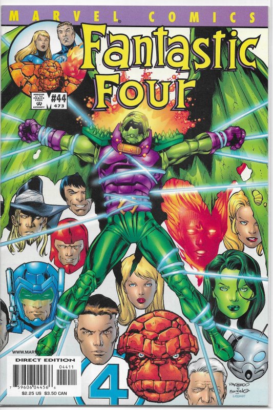 Fantastic Four (vol. 3, 1998) #44/473 VF/NM Loeb/Pacheco, Annihilus