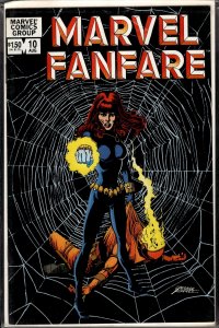 Marvel Fanfare #10 (1983) Black Widow