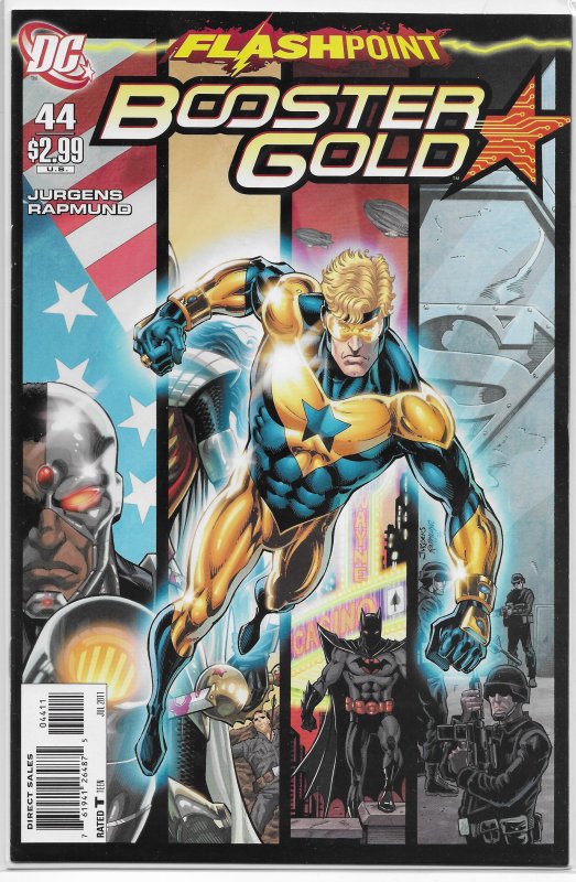 Booster Gold (vol. 2, 2007) #44 (1st print) FN (Flashpoint) Jurgens