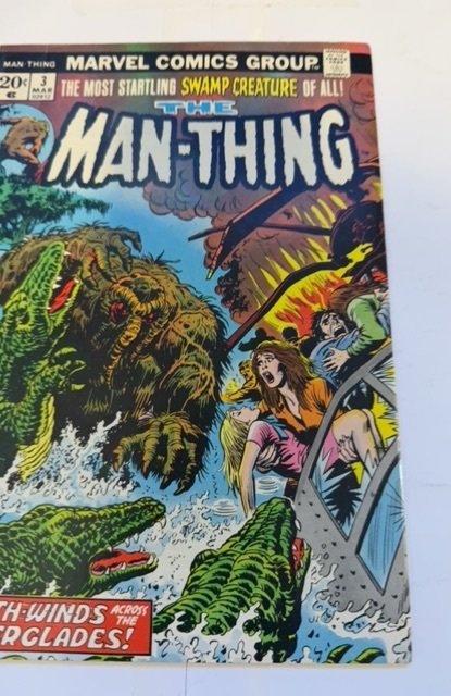 Man-Thing #3 (1974) fool killer first app