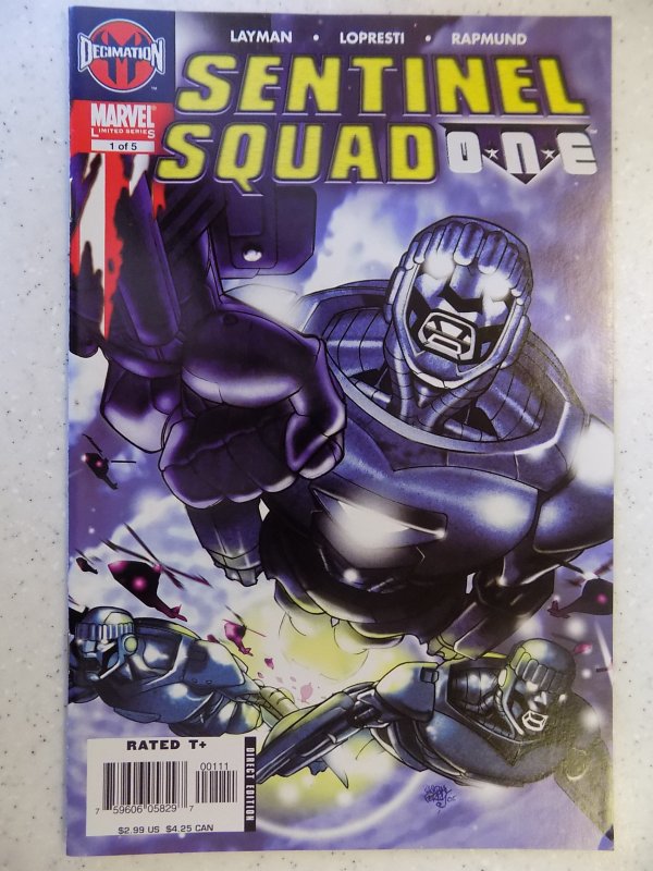 SENTINEL SQUAD ONE # 1