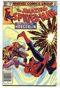 AMAZING SPIDER-MAN #239 comic book-MARVEL-Newsstand-Hobgoblin