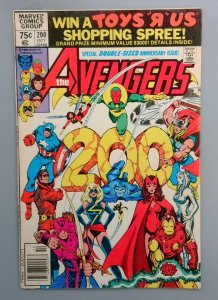 Avengers #200 NEWSSTAND EDITION Marvel 1980