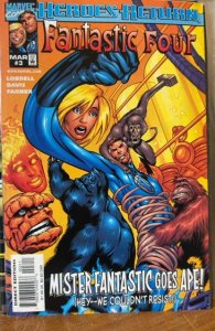 Fantastic Four #3 Direct Edition (1998)