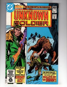 Unknown Soldier #251 (1981)  DC WAR CLASSIC!  / ECA5X