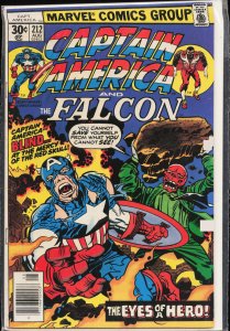 Captain America #212 (1977) Captain America and the Falcon