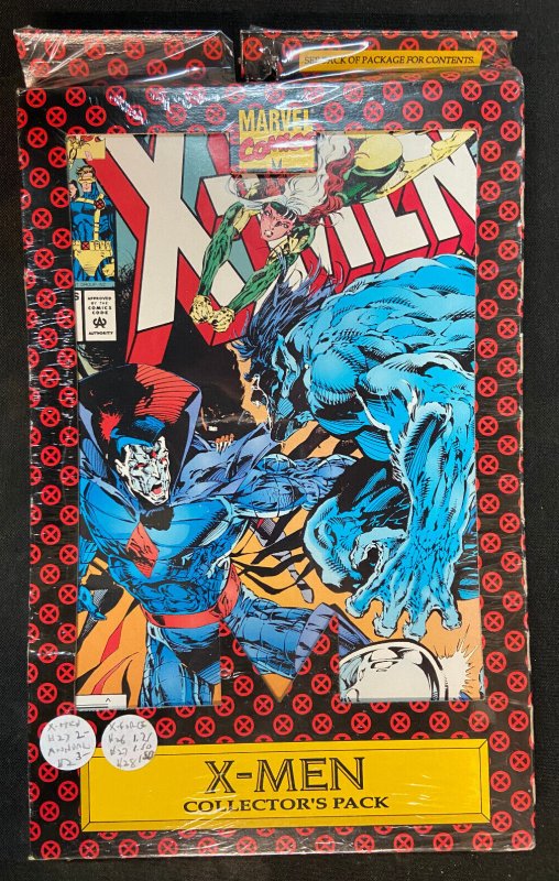 X-MEN #27, ANNUAL #2, X-FORCE #26-28 SEALED COLLECTOR PACK VF/NM