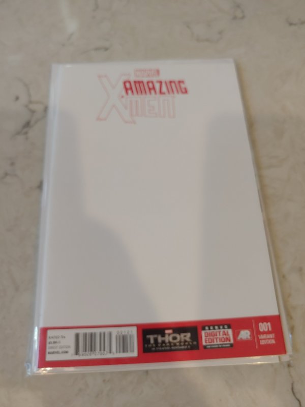 AMAZING X-MEN #1 Blank Sketch Variant NM Marvel Comics 1st Print