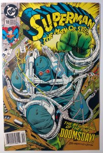 Superman: The Man of Steel #18 (8.5-NS, 1992) 1st full app of Doomsday
