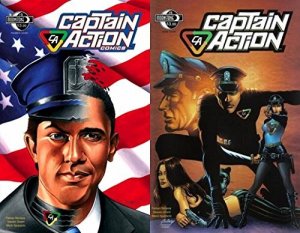 Captain Action #5 (2008-2010) Moonstone - 2 comics