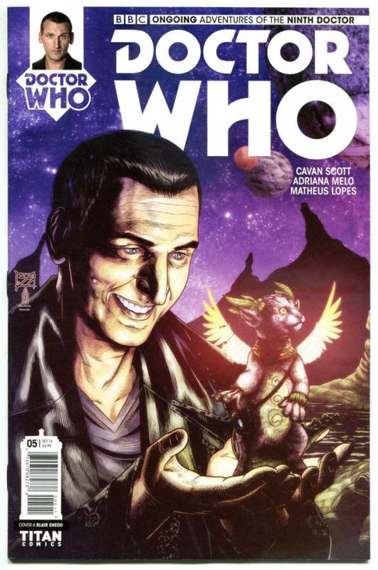 DOCTOR WHO #5 A, NM, 9th, Tardis, 2016, Titan, 1st, more DW in store, Sci-fi