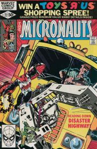 Micronauts (Vol. 1) #22 FN; Marvel | save on shipping - details inside