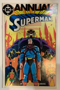 (1985) SUPERMAN ANNUAL #11 1st Black Mercy! ALAN MOORE!