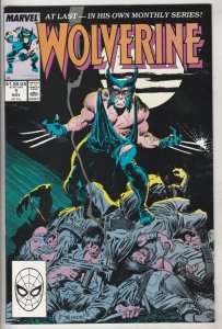 Wolverine #1 (Nov-88) NM- High-Grade Wolverine